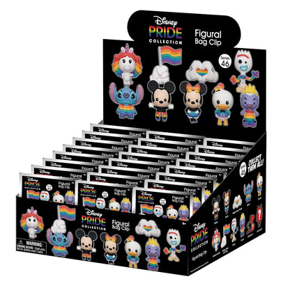 Disney Pride Rainbow 3D - Clip de bolsa de espuma (serie 46)