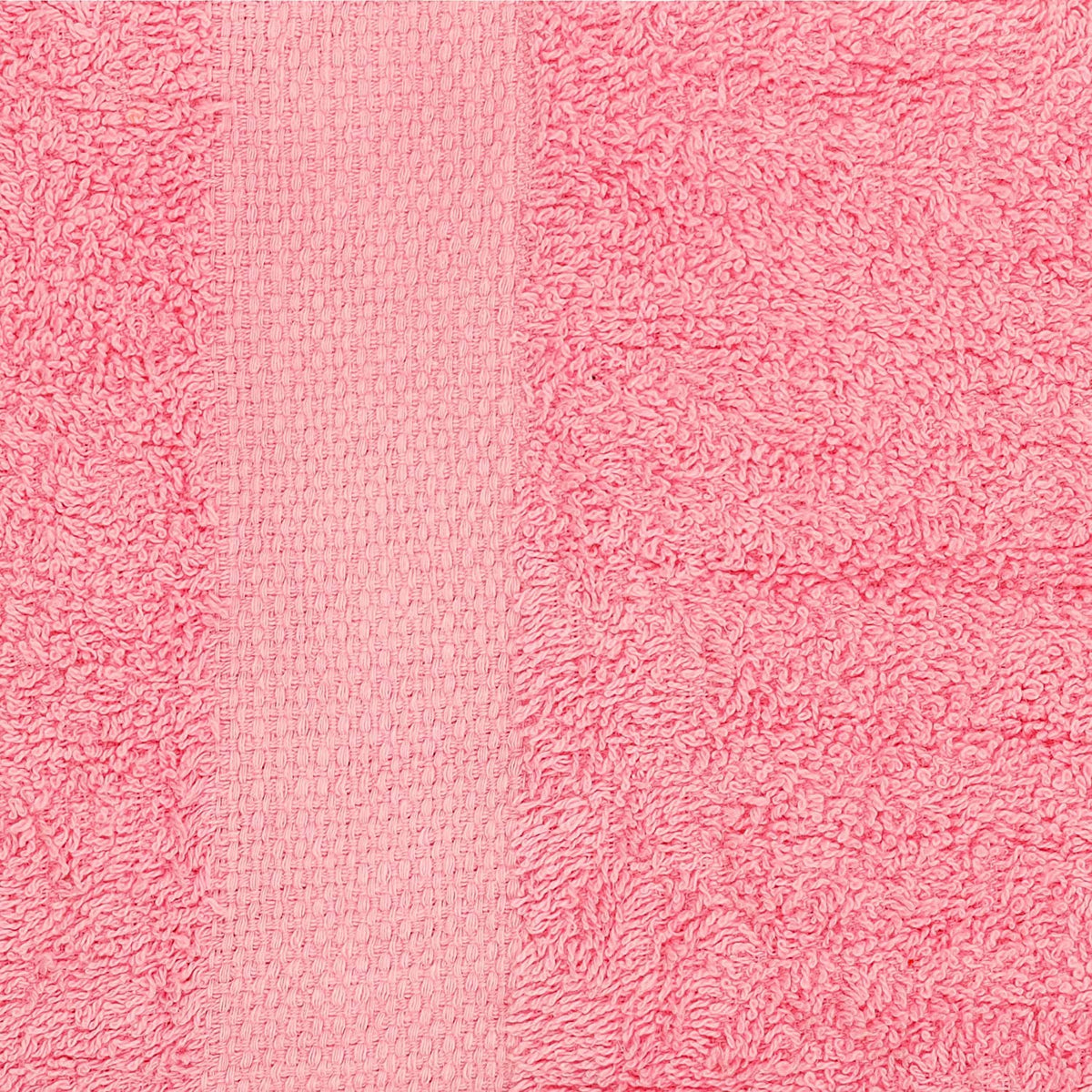 SIMPLI-MAGIC Juego de Toallas de baño, 2 Toallas de baño, 2 Toallas de Mano y 6 paños (Juego de 10 Piezas), Toallas de algodón Hilado en Anillo Altamente absorbentes para baño, Toalla de Ducha (Rosa)