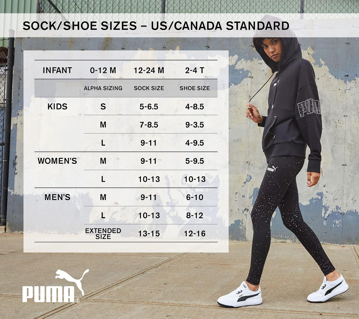 PUMA Girls' 6 Pack Low Cut Socks