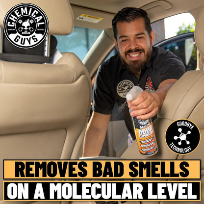 Chemical Guys Ghosted Eliminador Completo del Olor Interior de Vehículos, Excelente para Automóviles, Camiones, Todoterrenos, Autocaravanas, Hogar, Oficina y Más, 473 ml