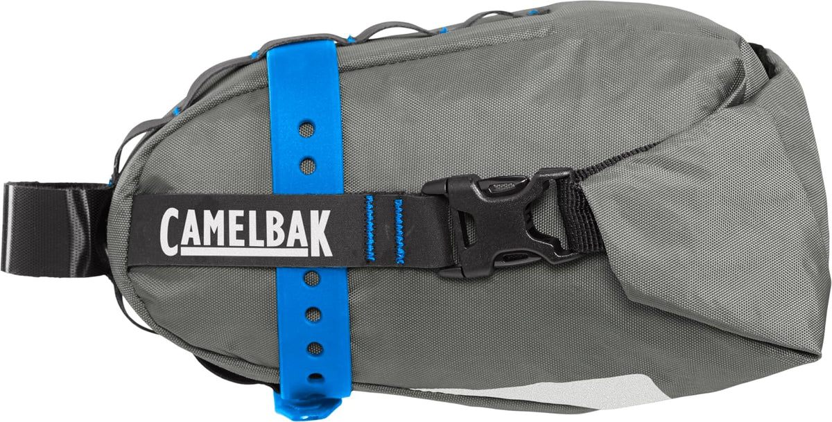 CamelBak M.U.L.E. 1 Bolsa de sillín Bikepacking - Paquete para Tus Esenciales, Almacenamiento expandible