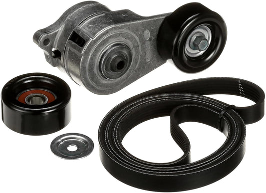 Gates 90K38332 Kit completo de componentes de transmisión de correa | Sustituye a ACK060841 5060840K1 K49349A ADK0021P DBK060841. Reemplazo de grado OE.