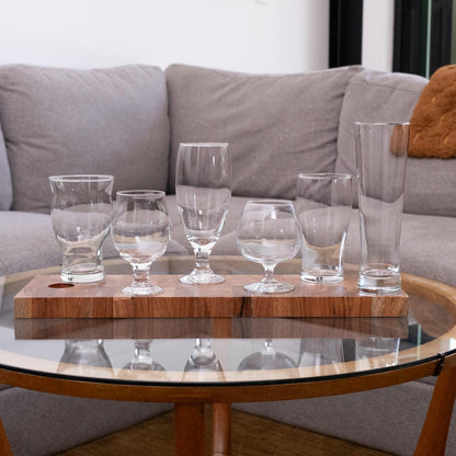 Libbey - Vasos de Cerveza Variados, Versátiles, Premium, para Pilsner, Stout, Lager, IPA y más, Set de 6, Vidrio, 16.75 Onzas