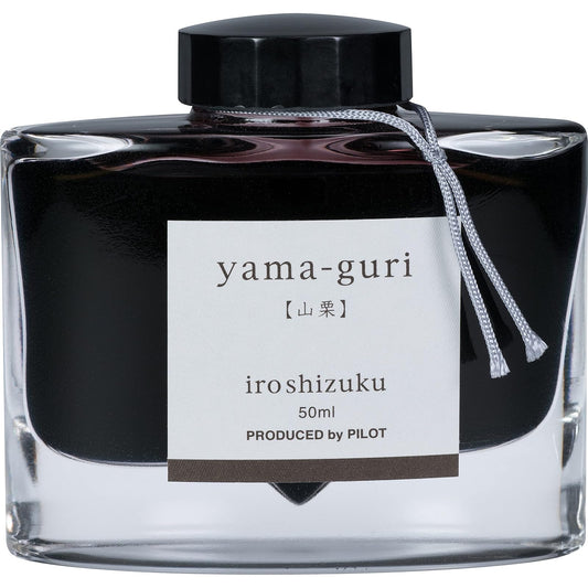 Pilot Iroshizuku Tinta para Pluma Fuente, Marrón (Yama-Guri), 50 ml