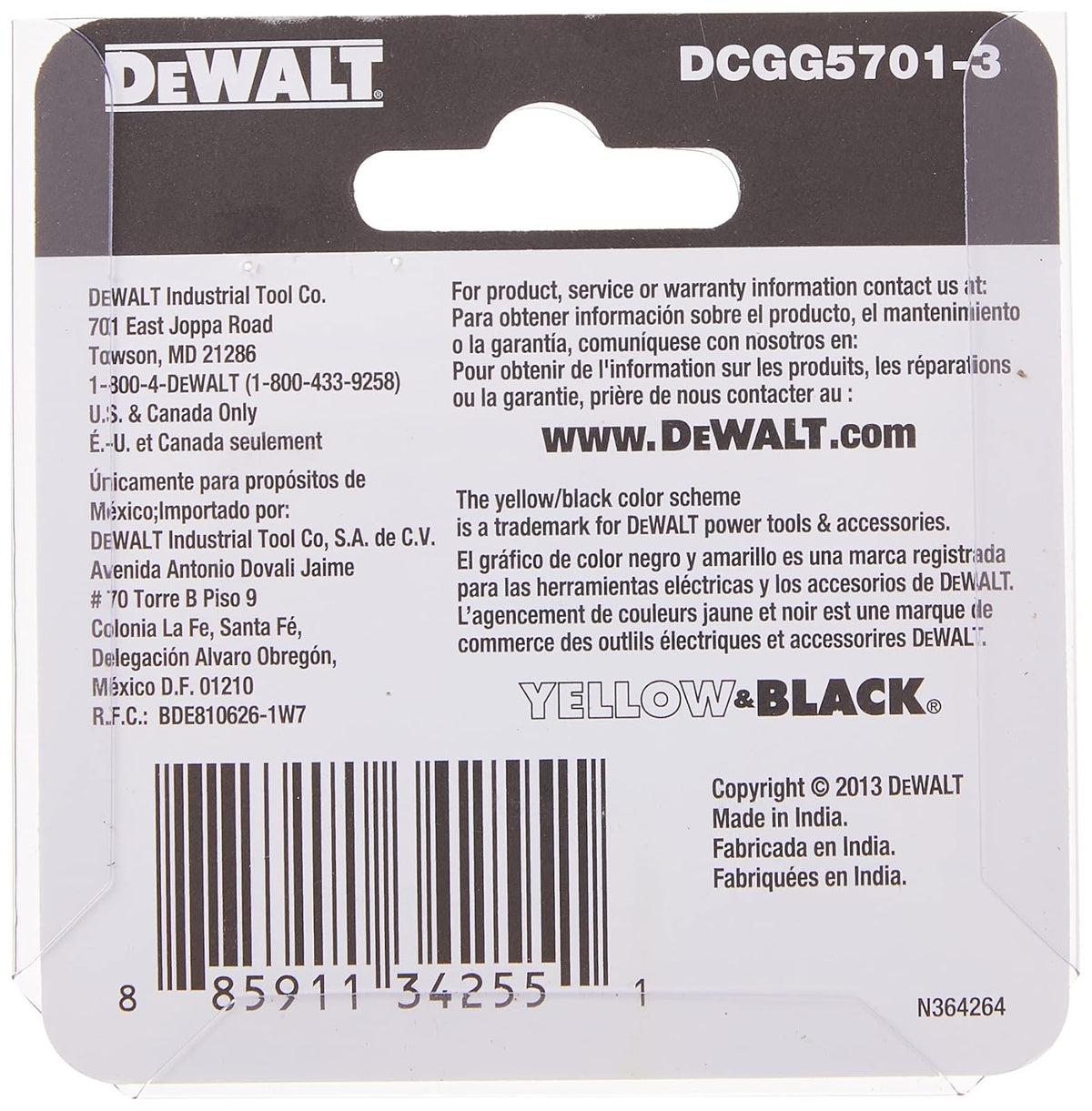 DEWALT DCGG5701-3) - Acoplador de pistola de engrasa, resistente, NPT, 1/8 pulgadas, paquete de 3