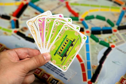 ¡Aventureros al Tren! Juego de Estrategia de Trenes para Adultos y Familias De 2 a 5 Jugadores en Español