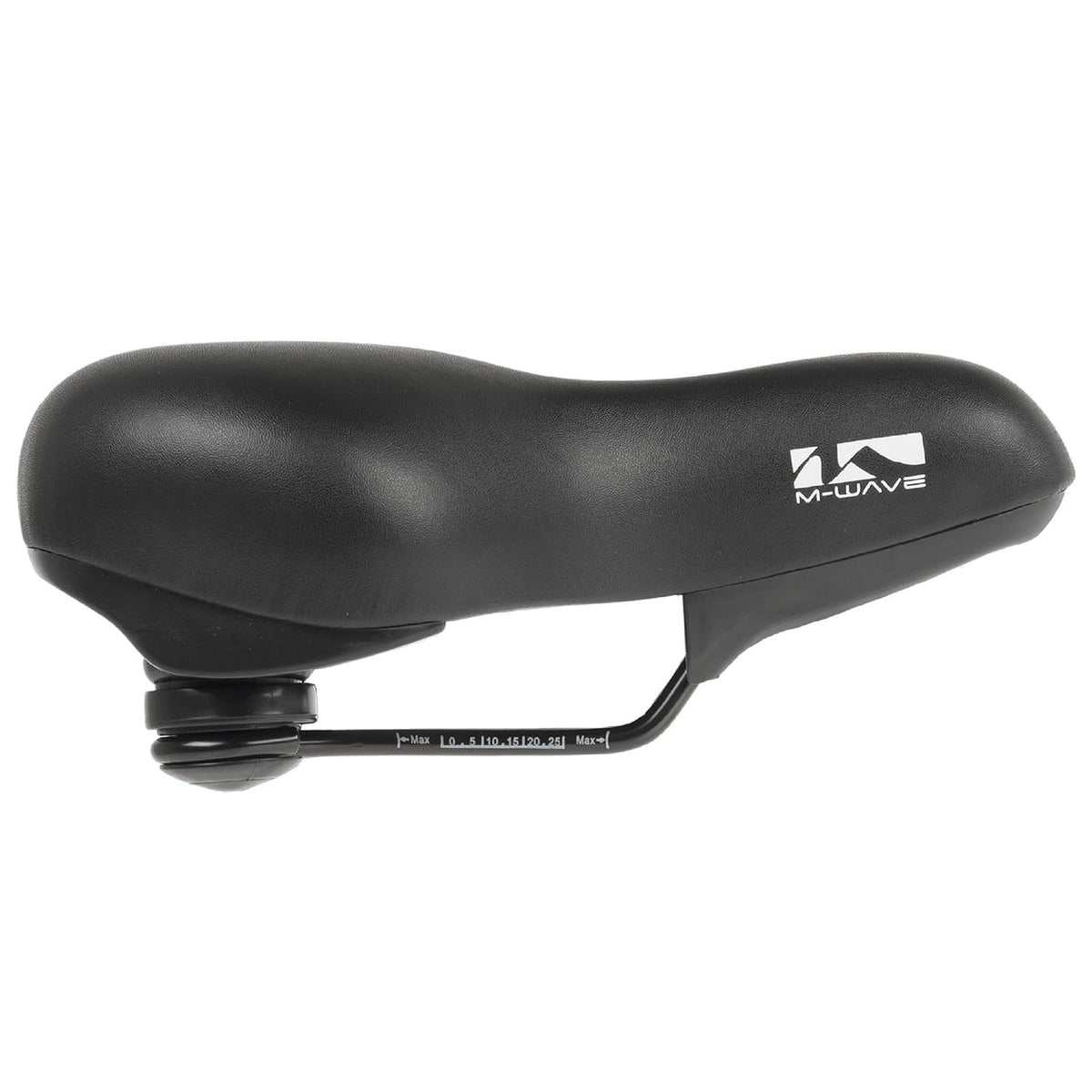 M-Wave elast-L comodidad con la sillín, negro