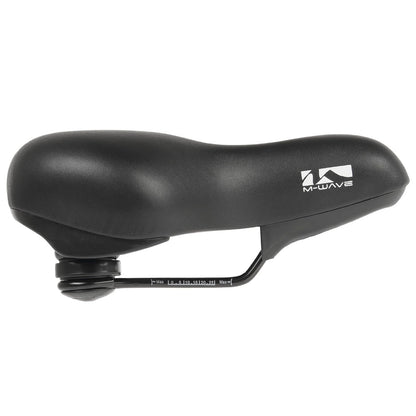 M-Wave elast-L comodidad con la sillín, negro