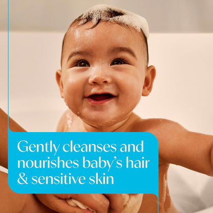 Aveeno Baby Gentle Wash & Shampoo con extracto de avena natural, sin lágrimas y ligeramente perfumado, 33 fl. onz