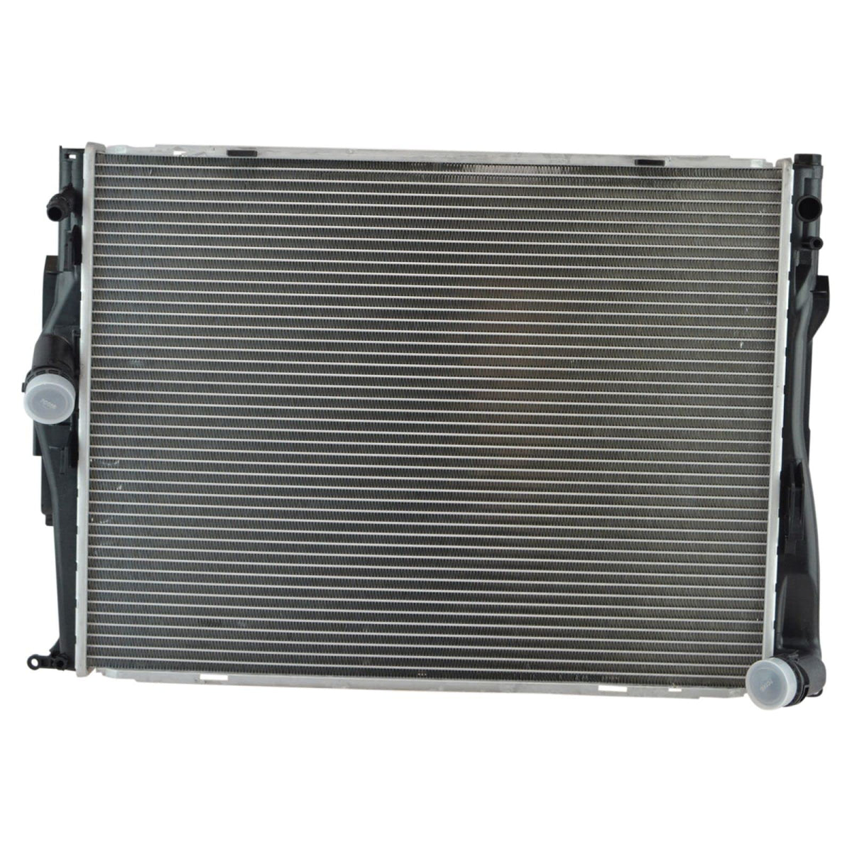 TRQ - Radiador de aluminio con núcleo de 2 filas, núcleo de 60 cm | Para 2008-2013 BMW 128i 2007-2013 328i 2009-2013 328i xDrive 2007-2008 328xi 2009-2011 Z4 transmisión automática