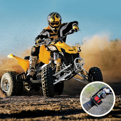 Nilight 10045W Kit de Arnés de Cableado LED 16 AWG con Interruptor de Manubrio 12 V para Motocicleta y ATV
