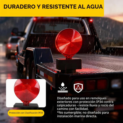maxxhaul 80778 Kit de luz de remolque (de doble cara magnética para RV, barco, remolque y más Dot Aprobado), 1 Pack
