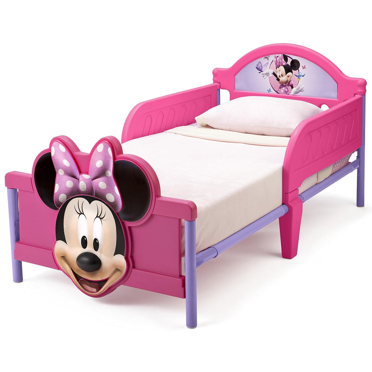 Delta Children's Cama infantil con Minnie Mouse 3D