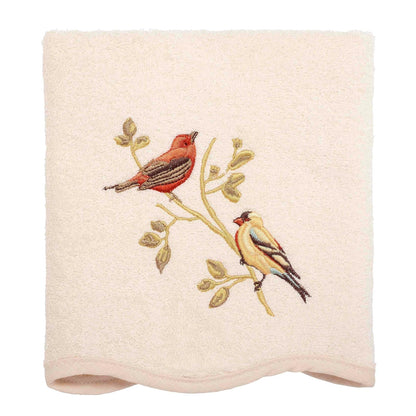 Avanti Premier Toalla de baño, pájaros, Ivory, De Mano, 1 - Toalla de mano
