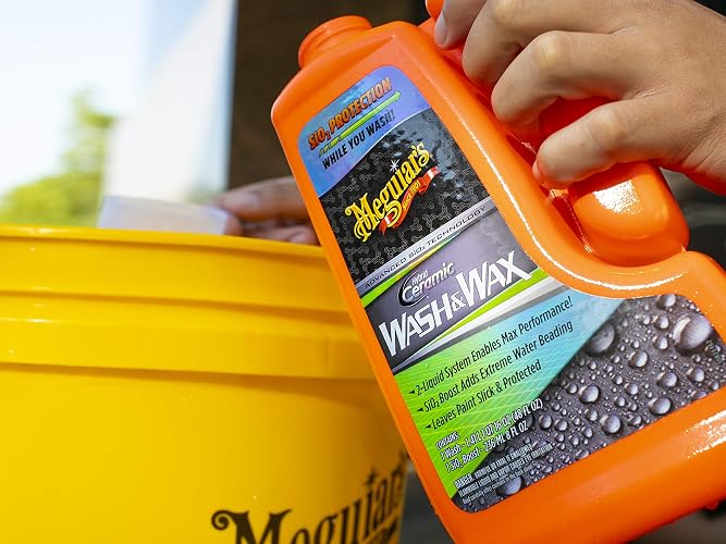 Meguiar's Lavado y Cera Híbridos de Cerámica G210256, 1.64 L