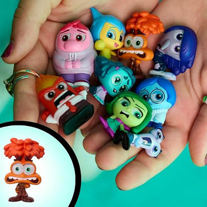 Just Play Figuras Disney Doorables Squish’Alots Series 3, 9 Piezas, estatuillas coleccionables de 3,8 cm, Juguetes para niños a Partir de 5 años