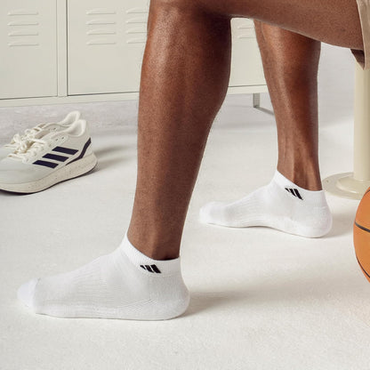 adidas Men's Athletic Cushioned Low Cut Ankle Socks (6-Pair Pack)