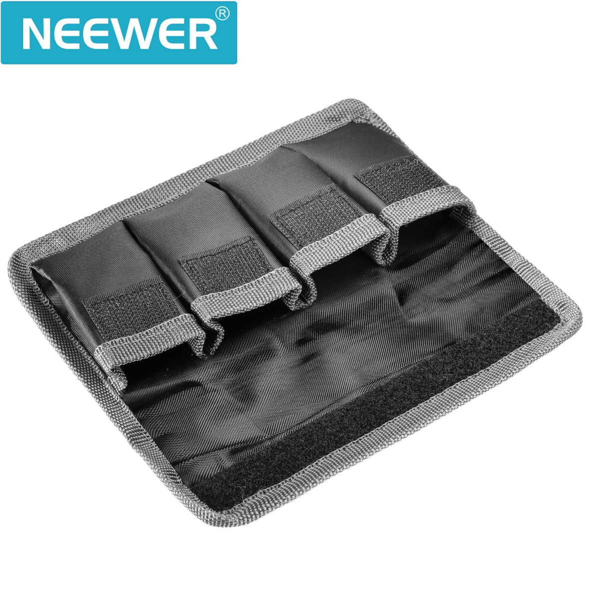 Neewer Bolso de Batería de DSLR para Batería AA y LP-E6 / LP-E8 / LP-E10 / LP-E12 / EN-El14 / EN-El15 / FW50 / F550 y Más, Apto para Batería de Nikon D800, Canon 5DMKIII, Sony A77