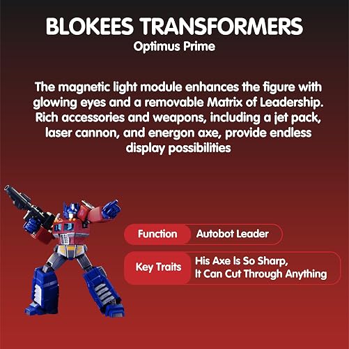 Blokees Transformers Action Edition: 01 Transformers G1 - Optimus Prime 71156