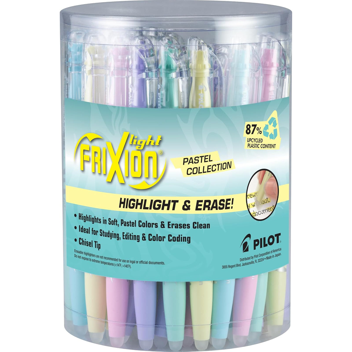 Pilot FriXion ColorSticks Bolígrafos Borrables, Colores Surtidos - 1 Count (Pack of 36)
