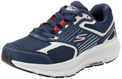 Skechers Go Run Consistent 2.0 Tenis para Correr Hombre - Azul marino - Rojo - 29.5 cm