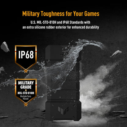 ASUS TUF Gaming A2 Carcasa SSD M.2 NVMe/SATA USB-C 3.2 Gen 2x2 IP68