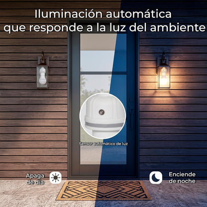 Lloyd's Socket con Fotocelda Encendido Automático