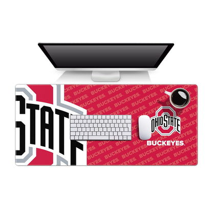 YouTheFan NCAA Ohio State Buckeyes Logo Series Desk Pad - Ohio State Buckeyes