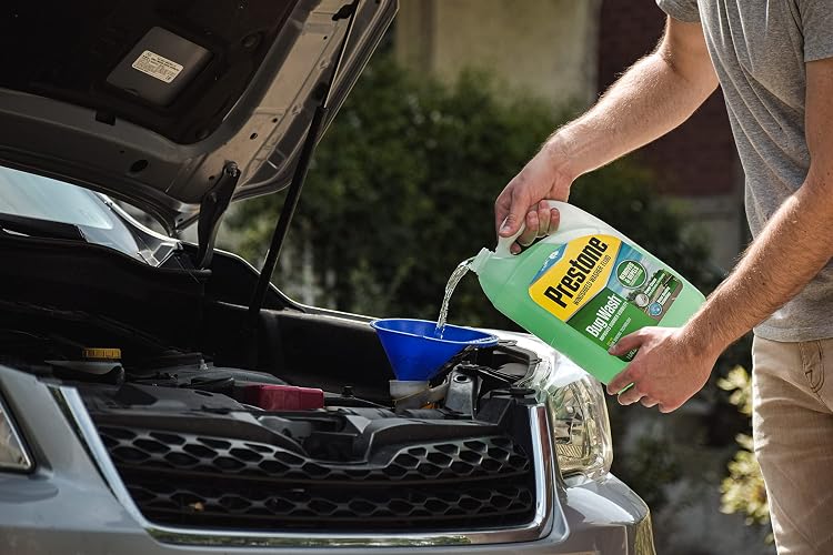 Prestone Bug Wash Liquido Limpiador de Parabrisas AS657, 1 Galon