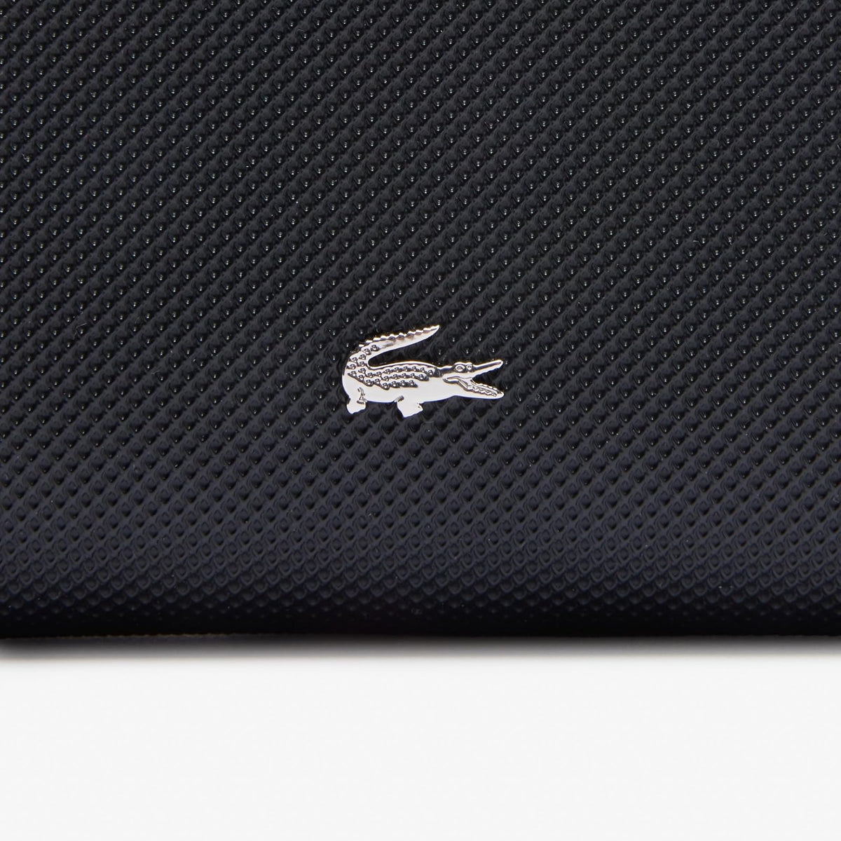 Lacoste Cartera Monedero Daily City | Negro, 11.5 x 8.5 x 3 cm, lona