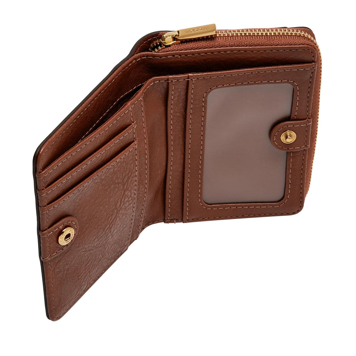 Fossil Logan RFID Mini Multifunción Marrón