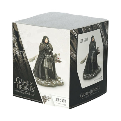 Department 56 Game of Thrones Village Accessories - Figura de Nieve de Jon, 3.27 Pulgadas, Multicolor