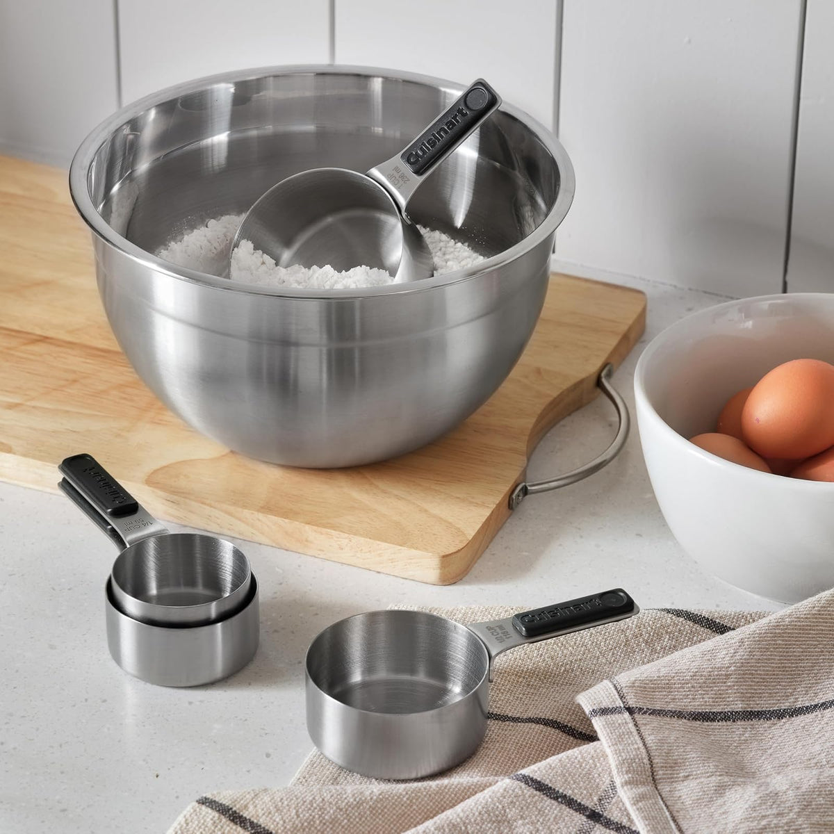 Cuisinart - Juego de 4 tazas medidoras magnéticas, CTG-00-4MMC