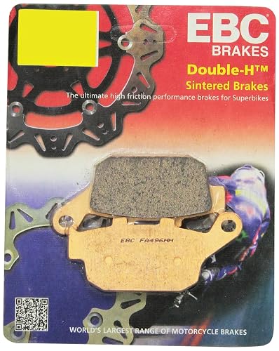 EBC Brakes FA496HH Pastillas de Freno de Disco Semimetálicas, Negro, 1 x 1