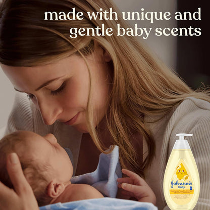 Johnson's Head-To-Toe Gentle Tear- Free Baby Wash & Shampoo for Baby?s Sensitive Skin, 27.1 fl. oz