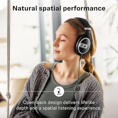 Sennheiser HD 599 Special Edition - Audífonos abiertos y circumaurales, ‎Alámbrico, Exclusivo de , Negro