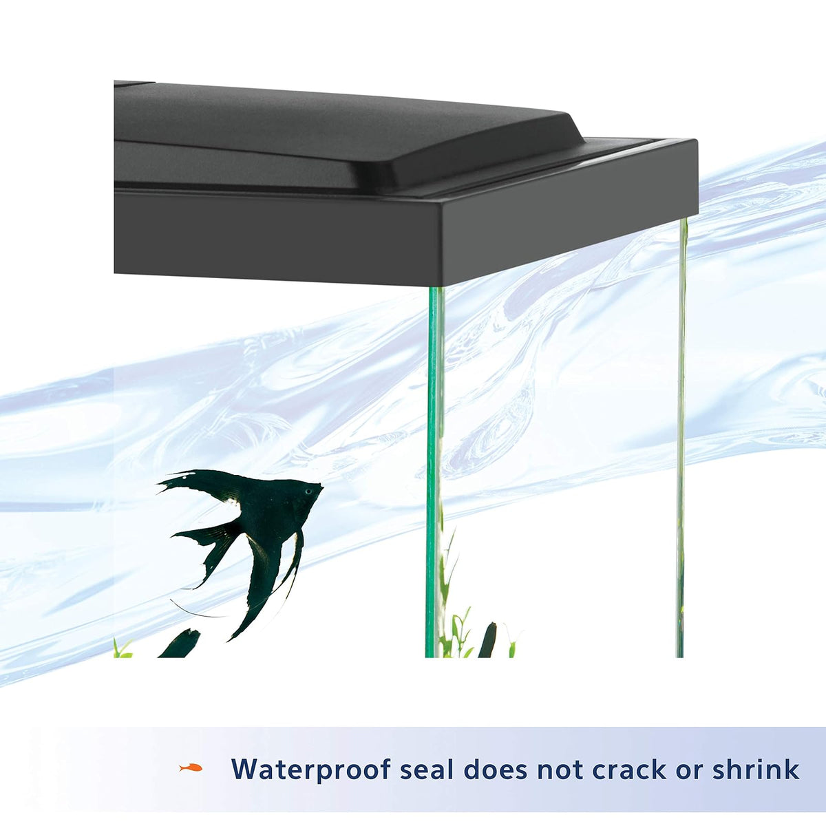 Aqueon Fish Tank sellador de Silicona, 3 onzas, Transparente