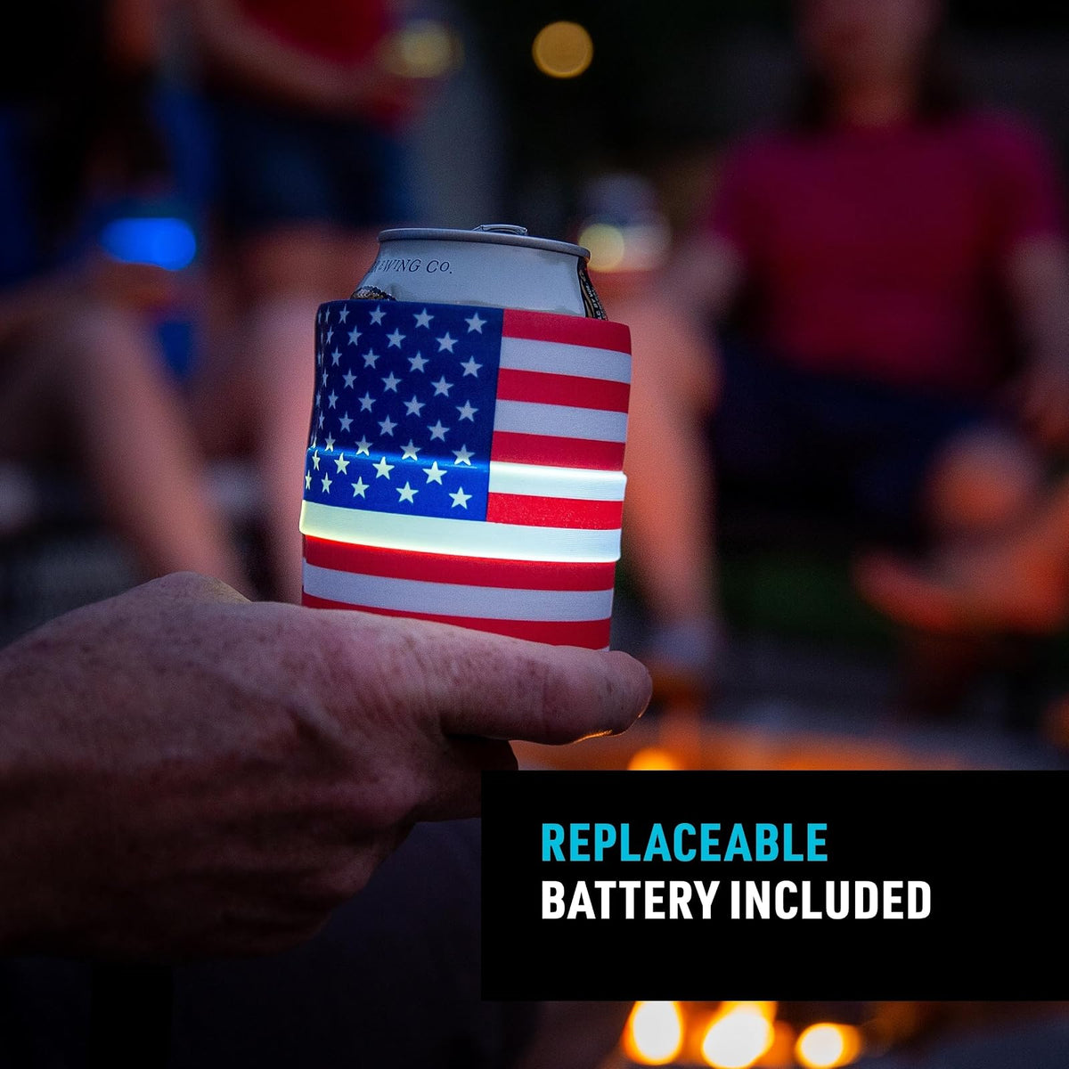 Nite Ize SlapLit - Envoltura LED para Bebidas