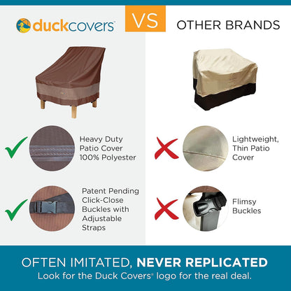 Duck Covers Ultimate - Funda Impermeable para sofá de Patio de 91 Pulgadas, Fundas para Muebles de Patio