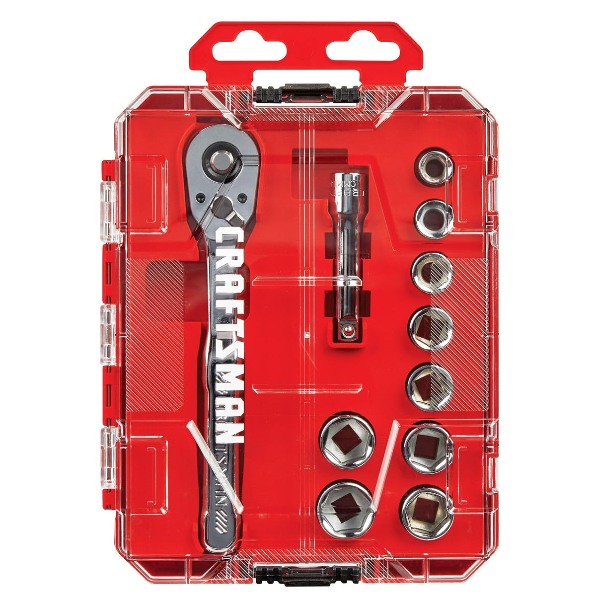 CRAFTSMAN - Juego de herramientas mecánicas de 3/8 pulgadas, SAE, 11 piezas (CMMT12126)