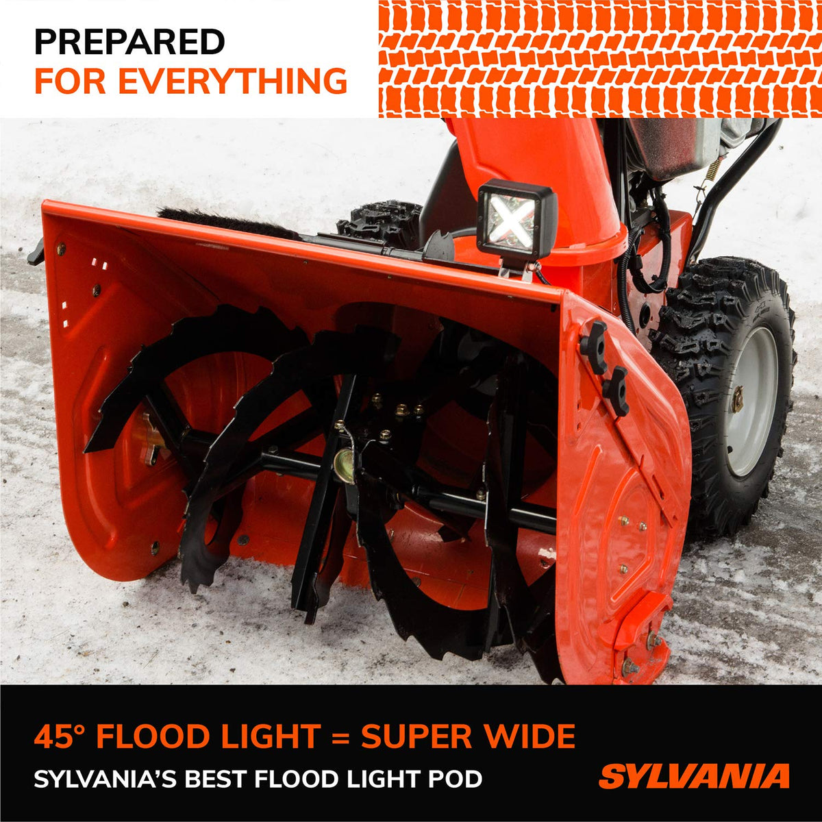 Sylvania CUBEXFL45.BX Faro Cubo LED WL201X Wide Flood Negro para Vehículo Todoterreno