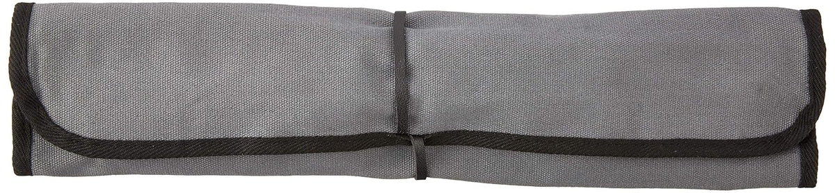 Babish Cubiertos alemanes de acero de alto carbono 1.4116, 3 piezas con rollo de cuchillos