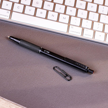 Zebra Pen G-750 F-701 M-701 Juego de Regalo 10513 | Bolígrafo de gel, punta media/fina, barril de metal, paquete de 3, retráctil