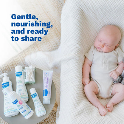 Mustela - Set de regalo para recién nacido, para el baño de bebés y para el cuidado de la piel, 5 unidades