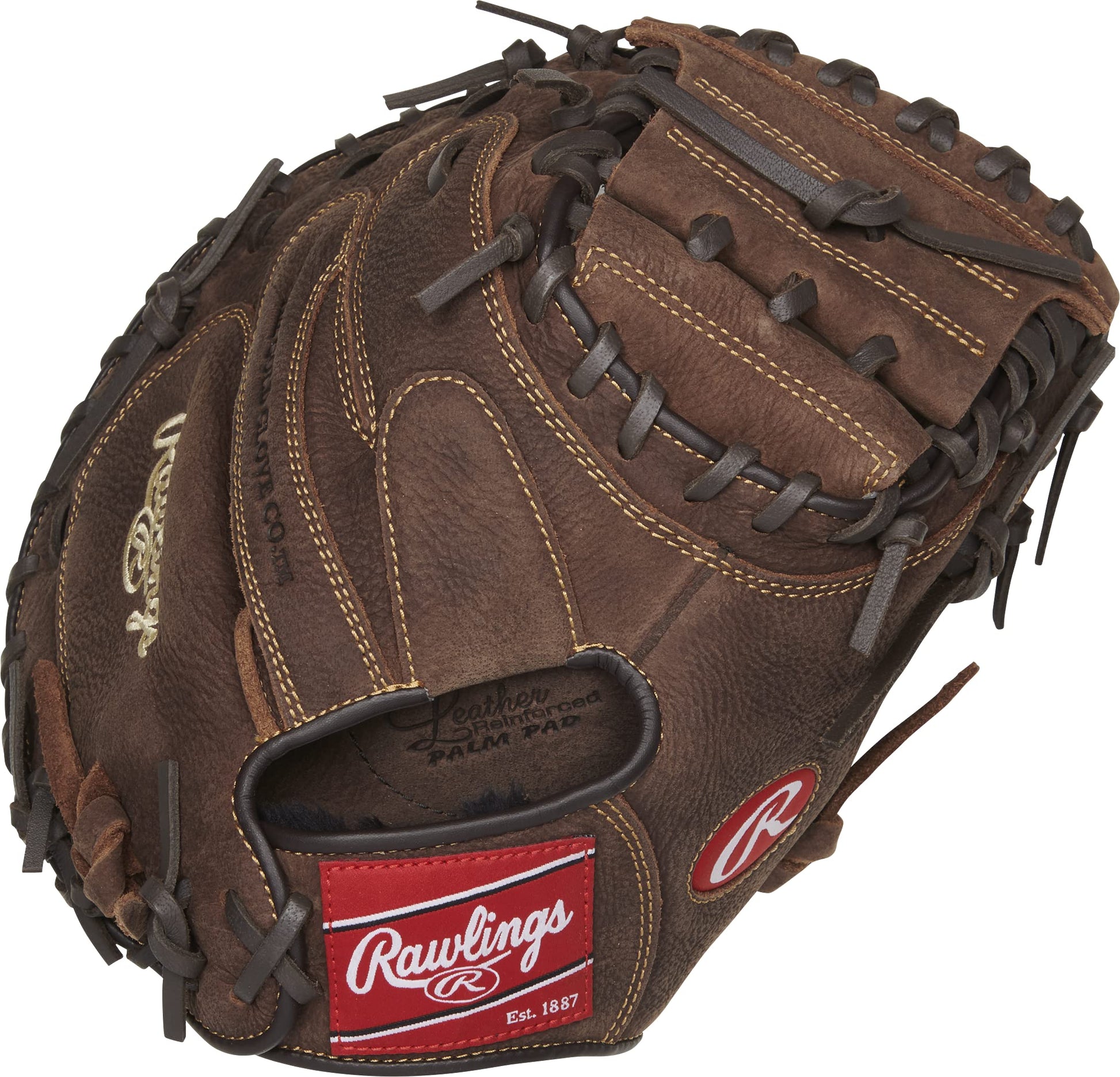 Rawlings | Mitón de béisbol Preferido para Jugadores, Tiro para Mano Derecha, 33 Pulgadas, Red Cerrada de una Sola Pieza
