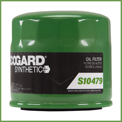 EcoGard Filtro de Aceite de Motor para Aceite Sintético S10479 para Hyundai Sonata/Elantra/Accent 1989-2020