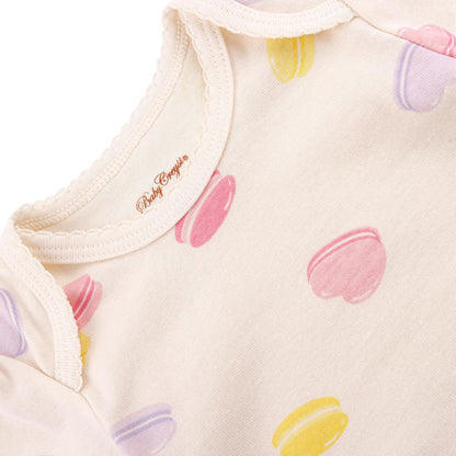Baby Creysi Playera Manga Corta para Bebé Niña Algodón Hipoalergénico