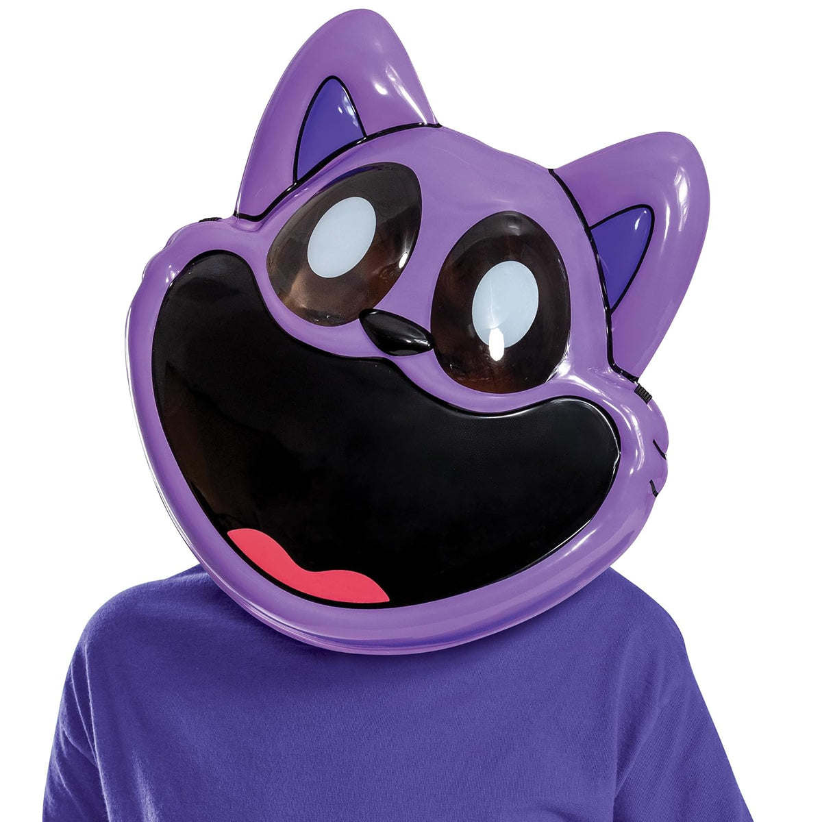 Disguise Poppy Playtime - Máscara de gato oficial, accesorio de disfraz de amapola para jugar, talla única