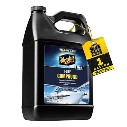 Meguiar's M6701 Compuesto de un Paso Marino/RV de 1 galón