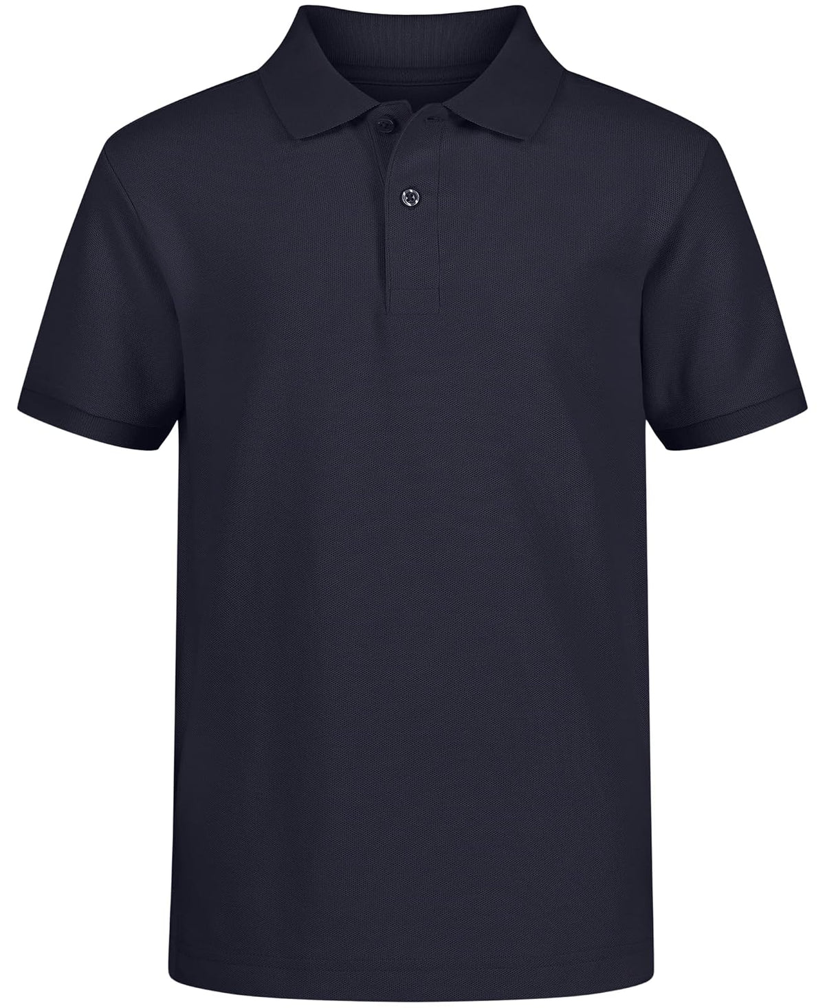 Nautica Polo Piqué de Manga Corta para Niño Pequeño - Niños grandes - 12 - Azul Marino